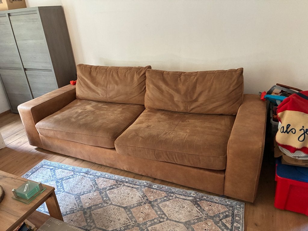 Mooie grote comfortabele zetel, 100 à 125 cm, 250 à 300 cm, Quatre personnes ou plus, Banc droit