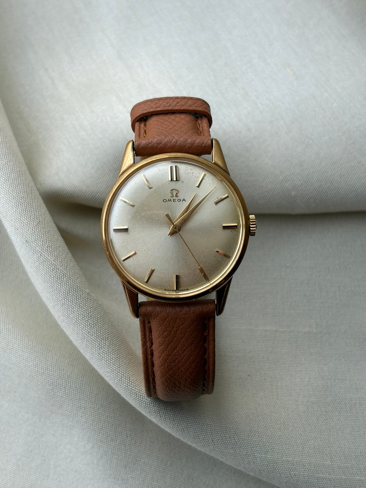Montre omega classique vintage homme, Montre-bracelet, Cuir, Enlèvement, Omega
