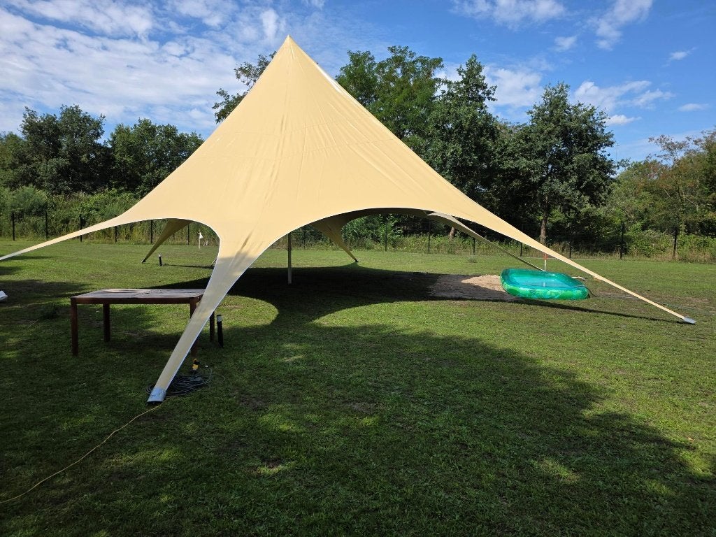 party tent  bijna nieuw, Partytent, 6 meter of meer, Zo goed als nieuw, 8 meter of meer