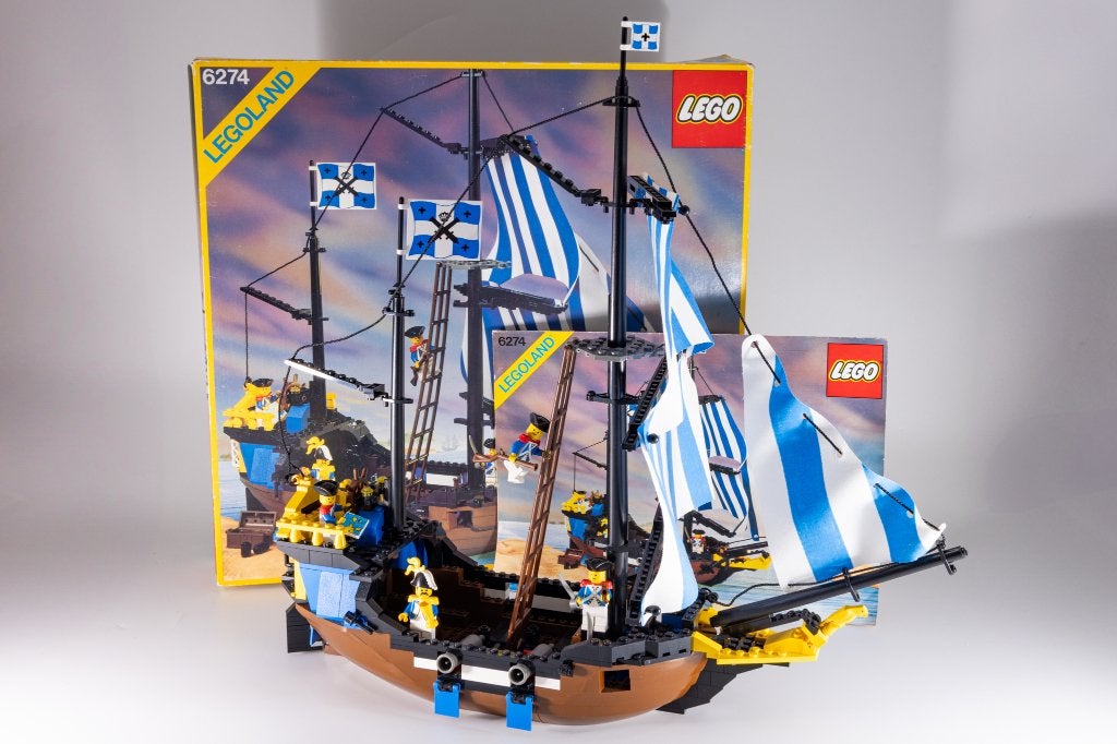 LEGO 6274 Caribbean Clipper Pirates 100 % complet, Enlèvement ou Envoi, Lego, Ensemble complet, Pirates