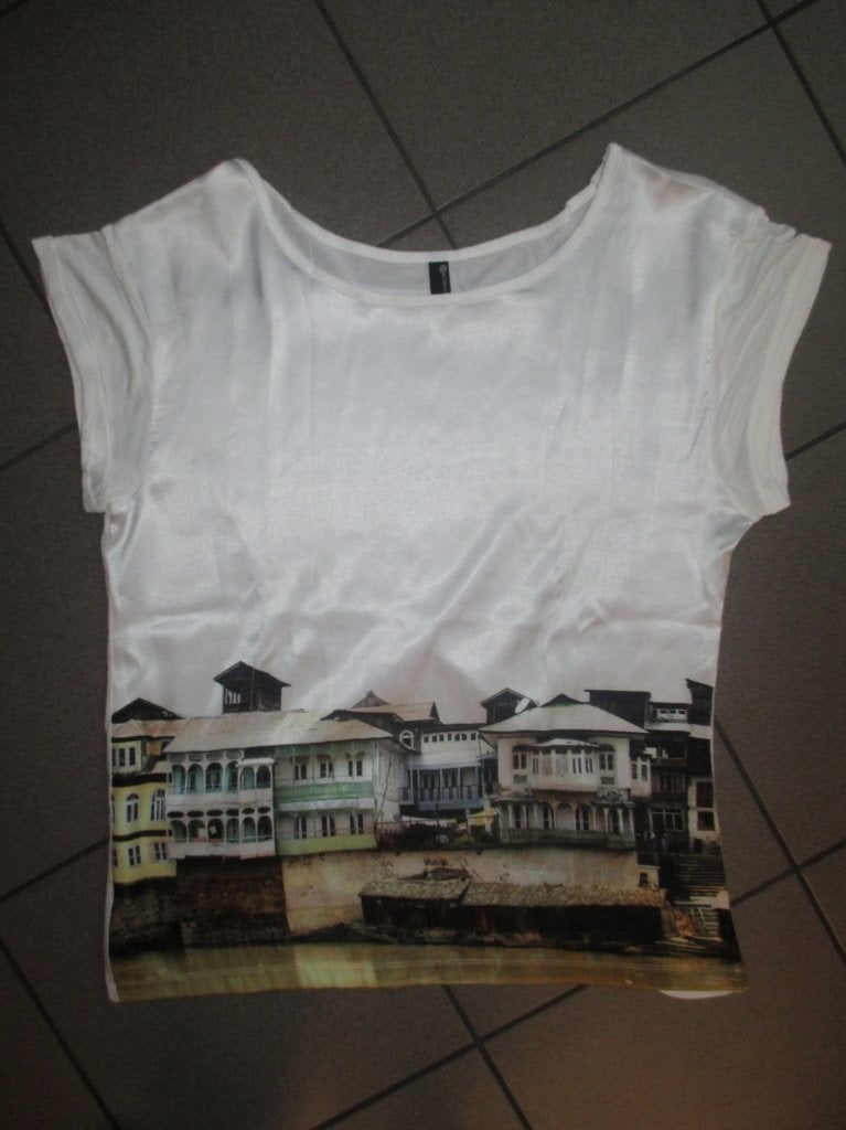 T-shirt van Get infected, Kleding | Dames, T-shirts, Maat 42/44 (L), GET INFECTED, Korte mouw, Gedragen