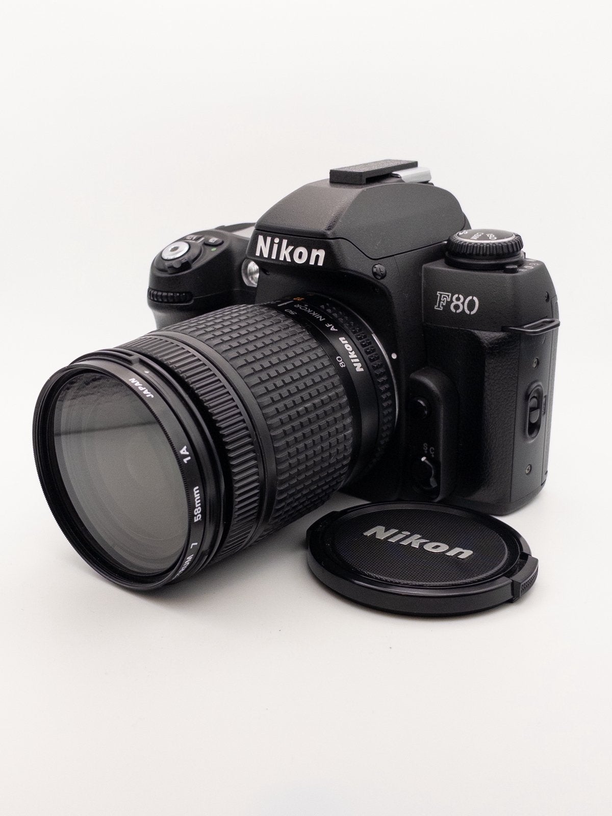 Nikon F80 avec objectif Nikkor 28-80 mm, Enlèvement ou Envoi, Comme neuf, Reflex miroir, Nikon
