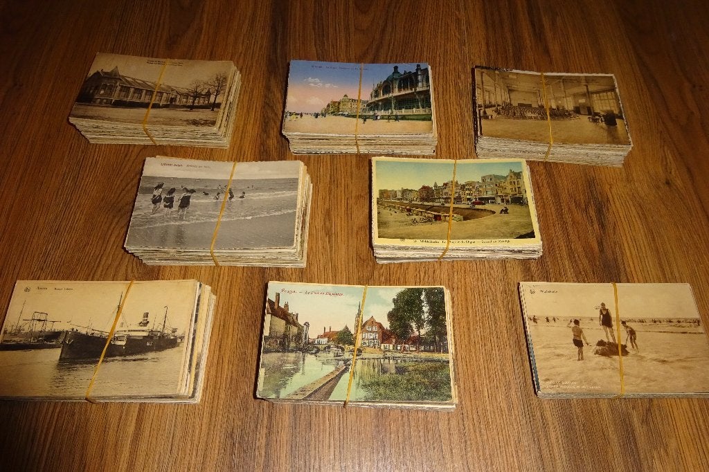 Lot 750 postkaarten mix België 750 cartes postales Belgique, Enlèvement ou Envoi
