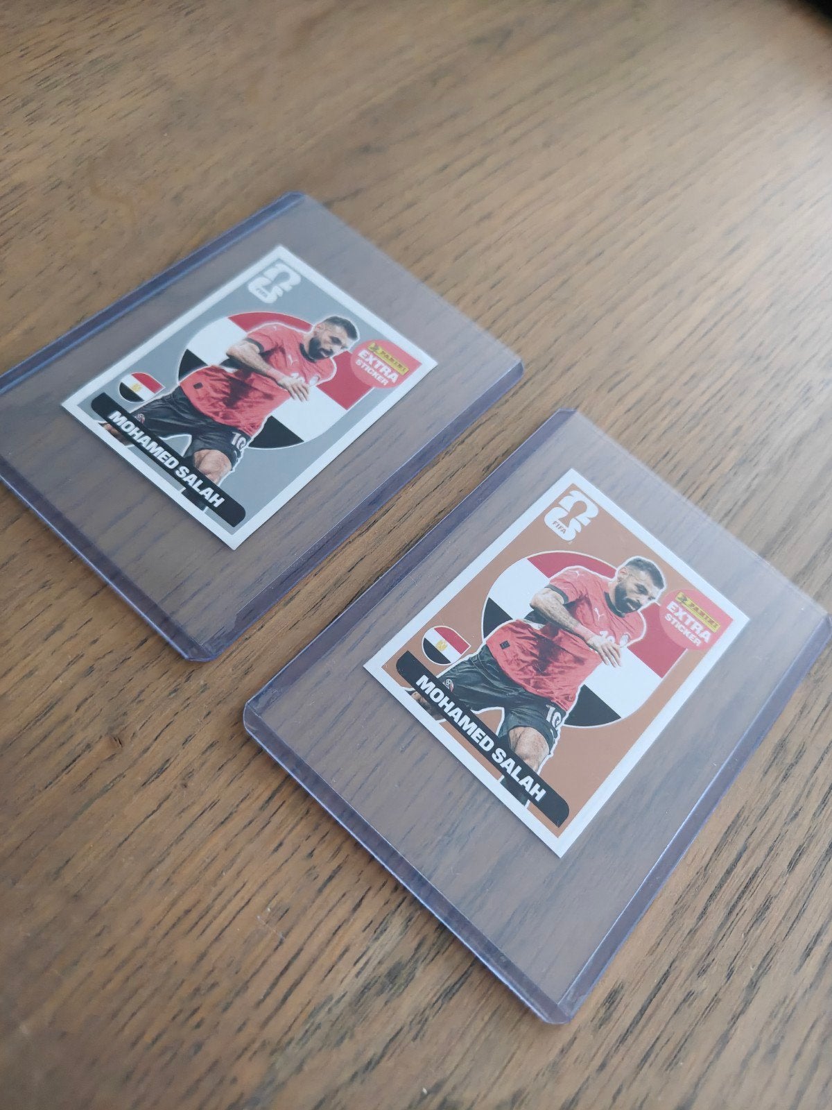 Mohamed Salah Extra Stickers – Brons & Zilver, Verzamelen, Speelkaarten, Jokers en Kwartetten, Ophalen of Verzenden