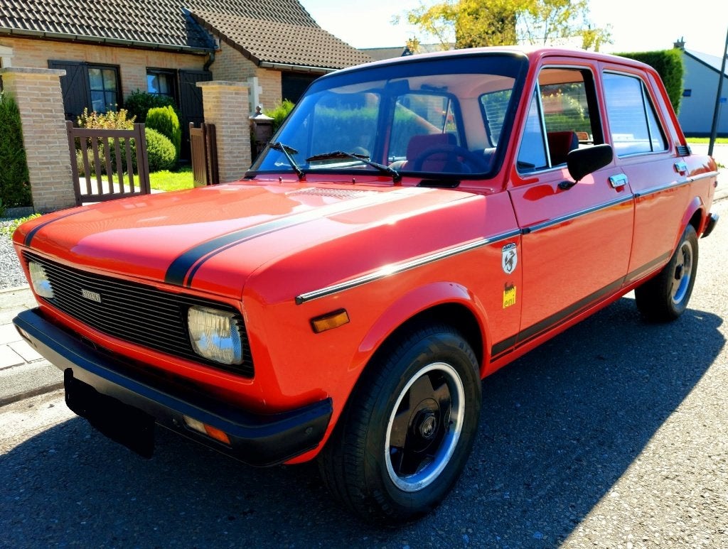FIAT 128 C L, Autos, Rouge, Achat, 4 portes, Boîte manuelle