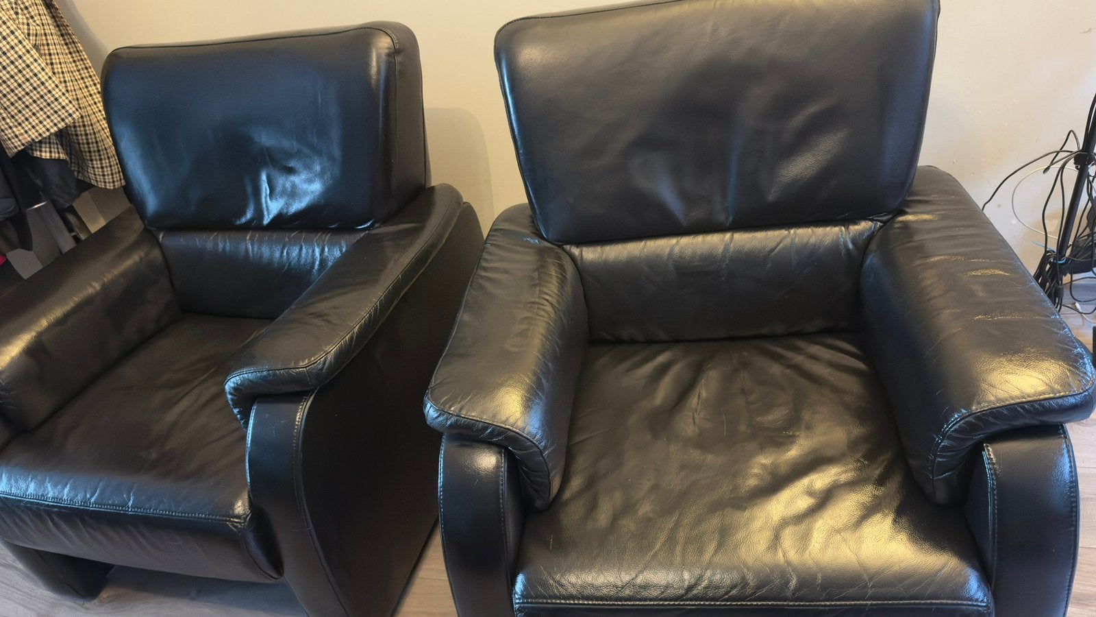 High Quality Leather Sofa, Ophalen, Zo goed als nieuw