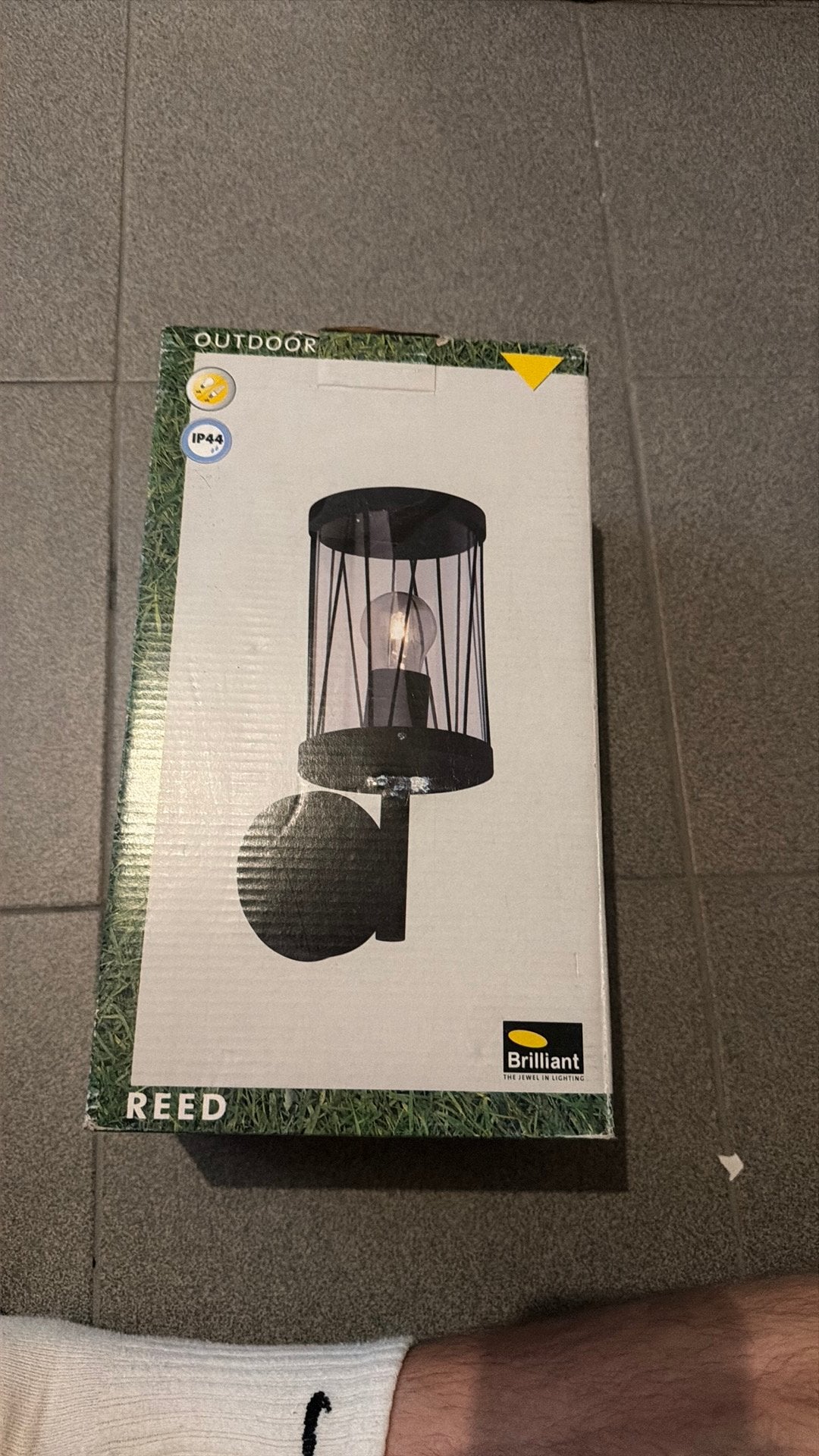 Outdoorlamp, Neuf, Enlèvement ou Envoi, Applique murale, Métal