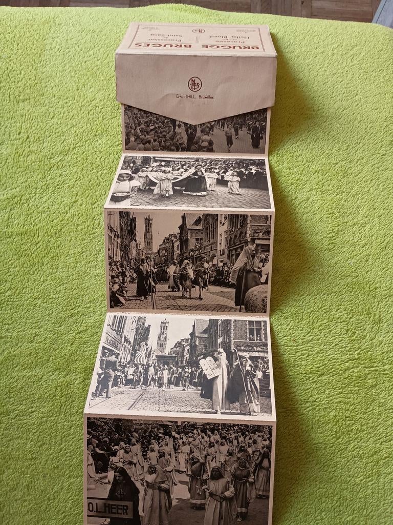 Oude postkaarten Brugge . 10 stuks ., Verzamelen, Ophalen of Verzenden