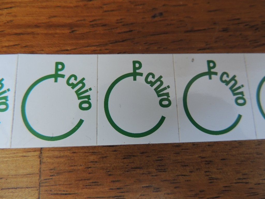 P Chiro logo sticker, Verzamelen, Verzenden, Zo goed als nieuw, Overige typen
