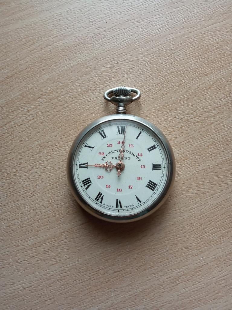 Montre gousset., Enlèvement