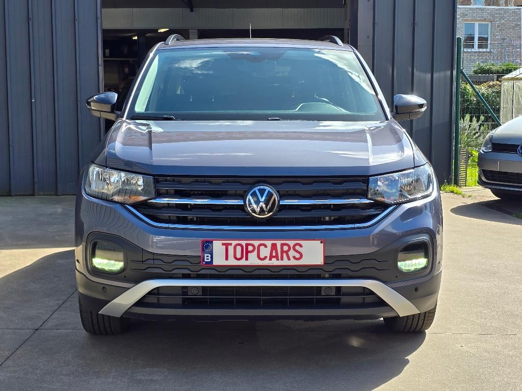VW T-Cross 1.0TSI DSG Black edition 2023 Euro6 46 000 km, Auto's, T-Cross, Leder en Stof, Bedrijf, 5 zetels