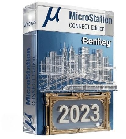 Bentley MicroStation CONNECT Edition 2023 Volledige Versie, Informatique & Logiciels, Logiciel d'Édition, Enlèvement, Neuf, Windows