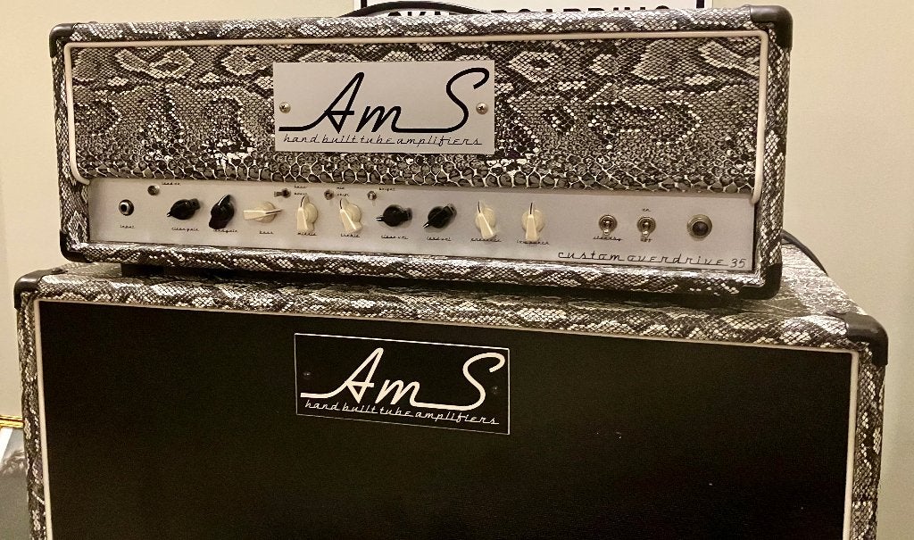 AMS custom overdrive 35, Musique & Instruments, Enlèvement, Utilisé, Guitare, Moins de 50 watts