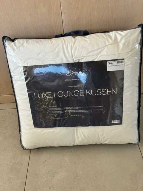Leeskussen Sleepy - Luxe lounge kussen, Ophalen, Wit, Nieuw, Overige vormen
