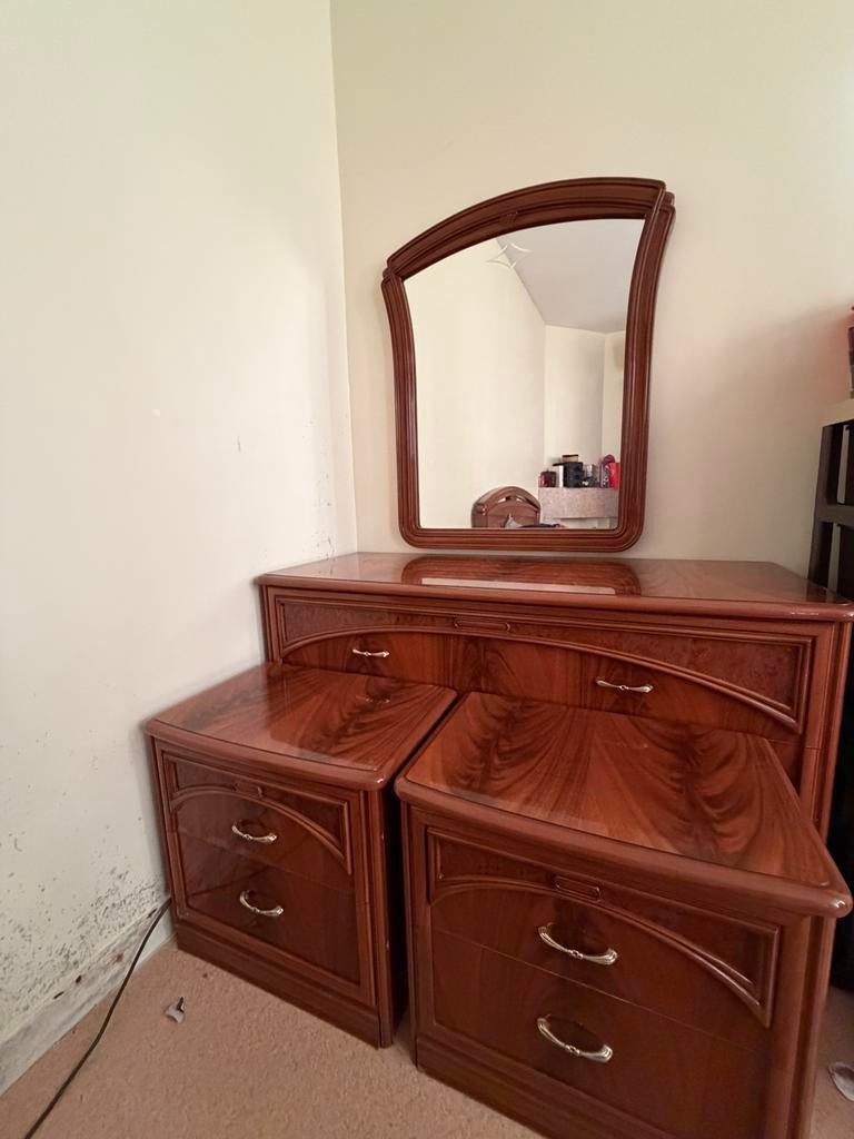 Ensemble de Chambre, Maison & Meubles, Enlèvement ou Envoi, Comme neuf, Verre