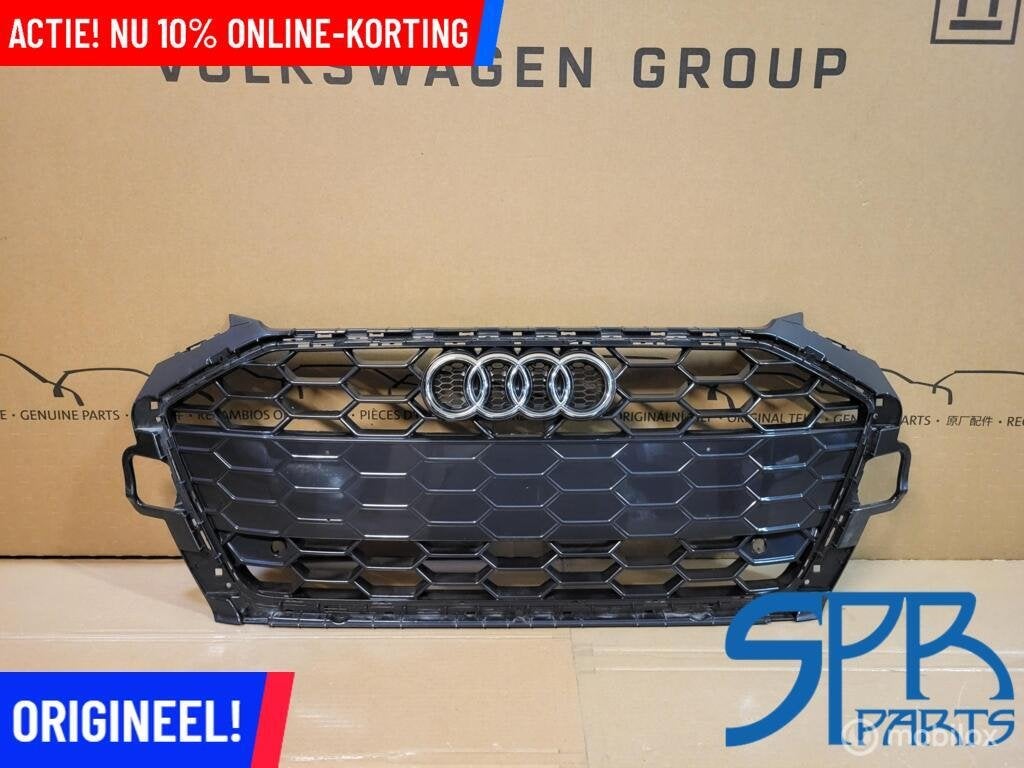 GRILLE AUDI A4 8W B9 B9.5 FACELIFT S-LINE GRILL DARK CHROME, Autos : Pièces & Accessoires, Audi, Enlèvement ou Envoi, Audi, Utilisé