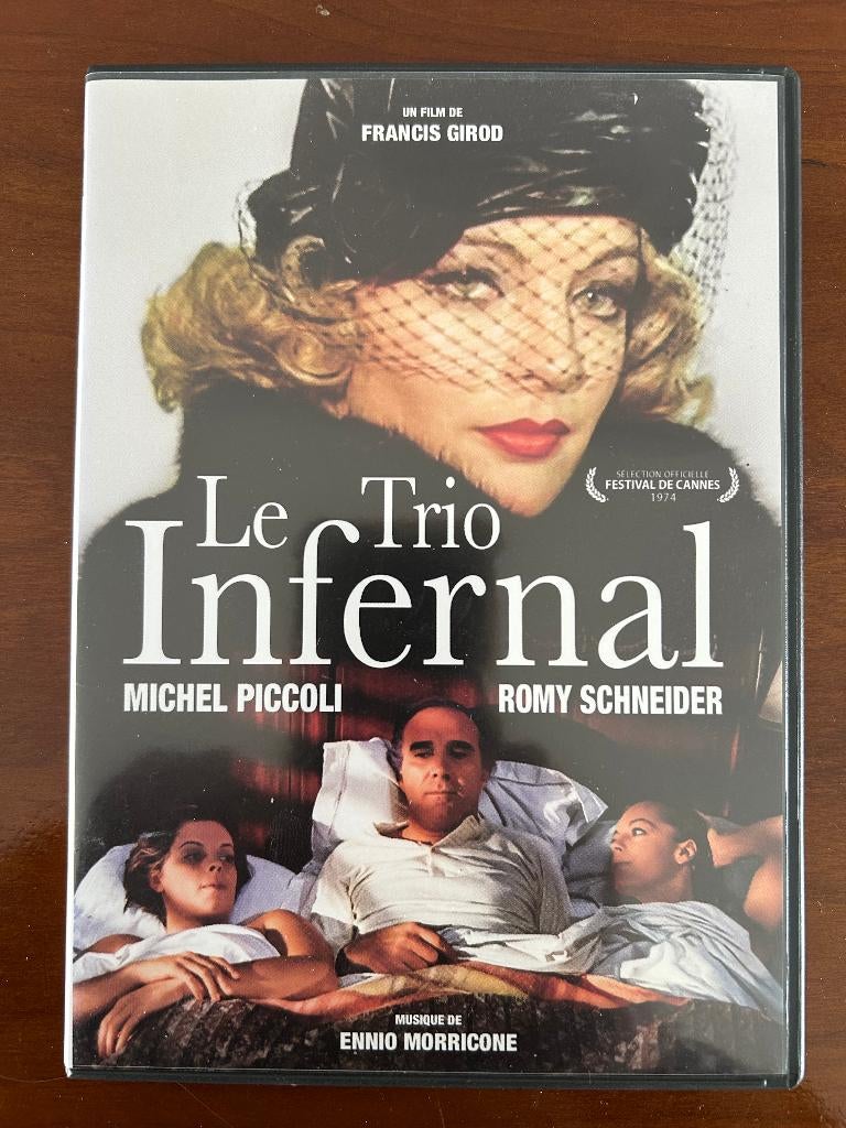 Réservé !!! DVD Le trio infernal - Piccoli, Romy Schneider, Enlèvement, Comme neuf