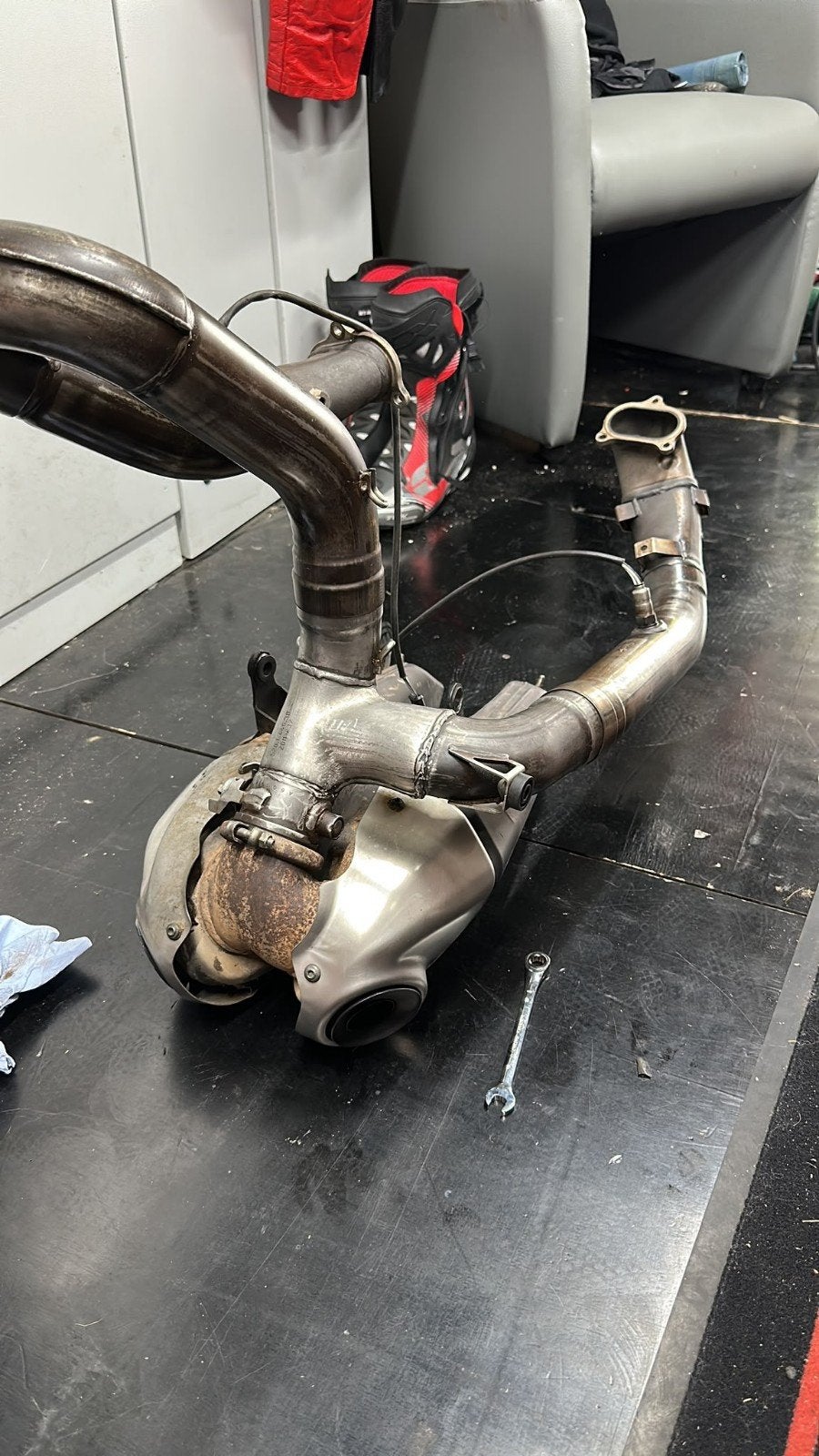 Panigale1199 1299 OEM uitlaat + kuipen, Motoren, Ophalen, Gebruikt