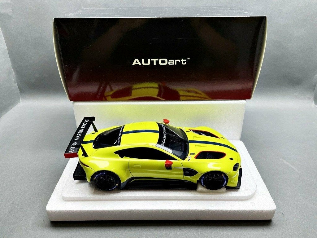 ASTON MARTIN Vantage GTE LM 2018 1/18 AUTO ART NEUVE + BOITE, Hobby en Vrije tijd, Modelauto's | 1:18, Ophalen of Verzenden, Nieuw