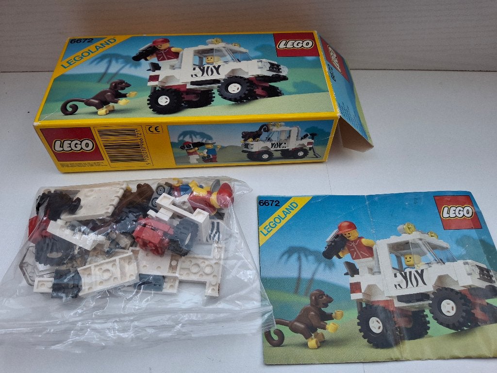 Lego 6672 Safari Off Road Vehicle 1990, Enlèvement ou Envoi, Complet, Lego, LEGOLAND
