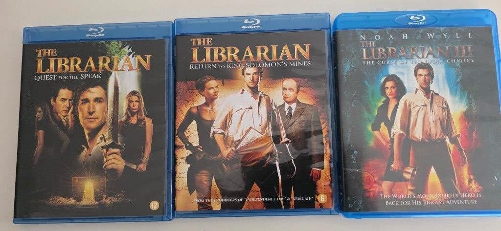 BR - The Librarian trilogie (aparte doosjes), Avontuur, Engels, Nederlands, Ophalen of Verzenden