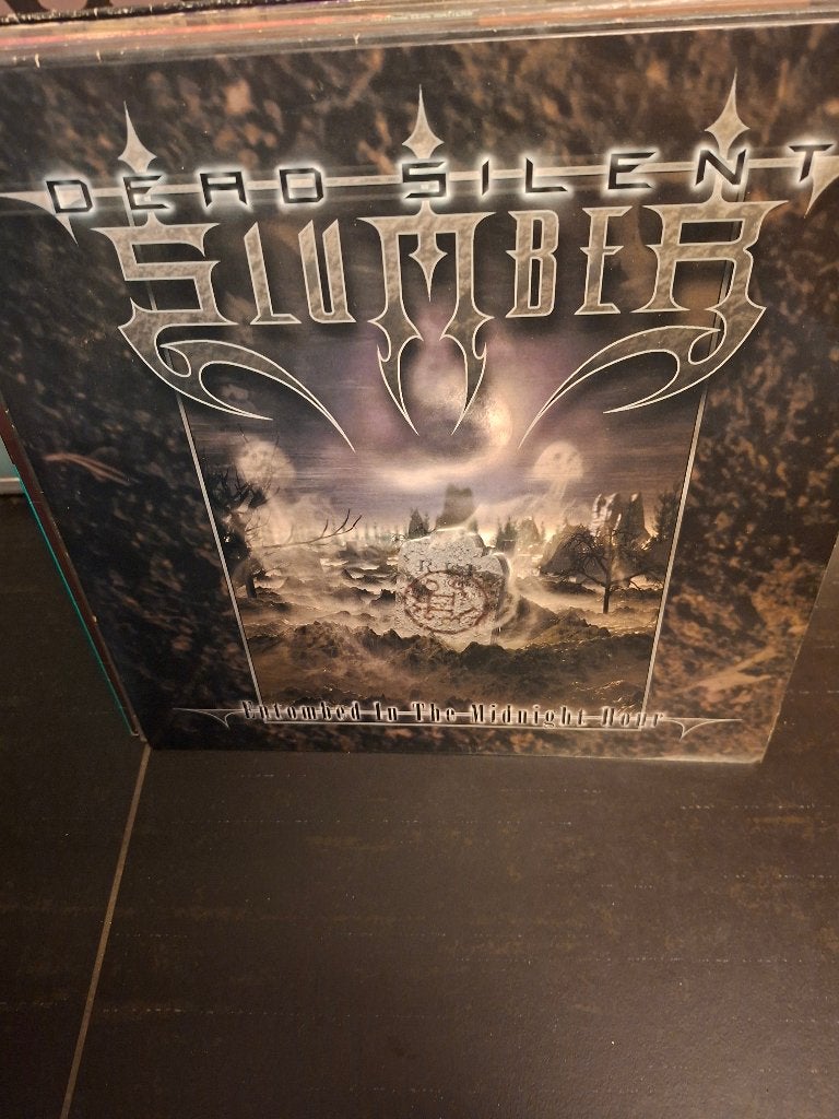 lp - dead silent slumber-entombed in the midnight hour-bak 6, Pochette photo, Enlèvement ou Envoi, Death metal, Comme neuf