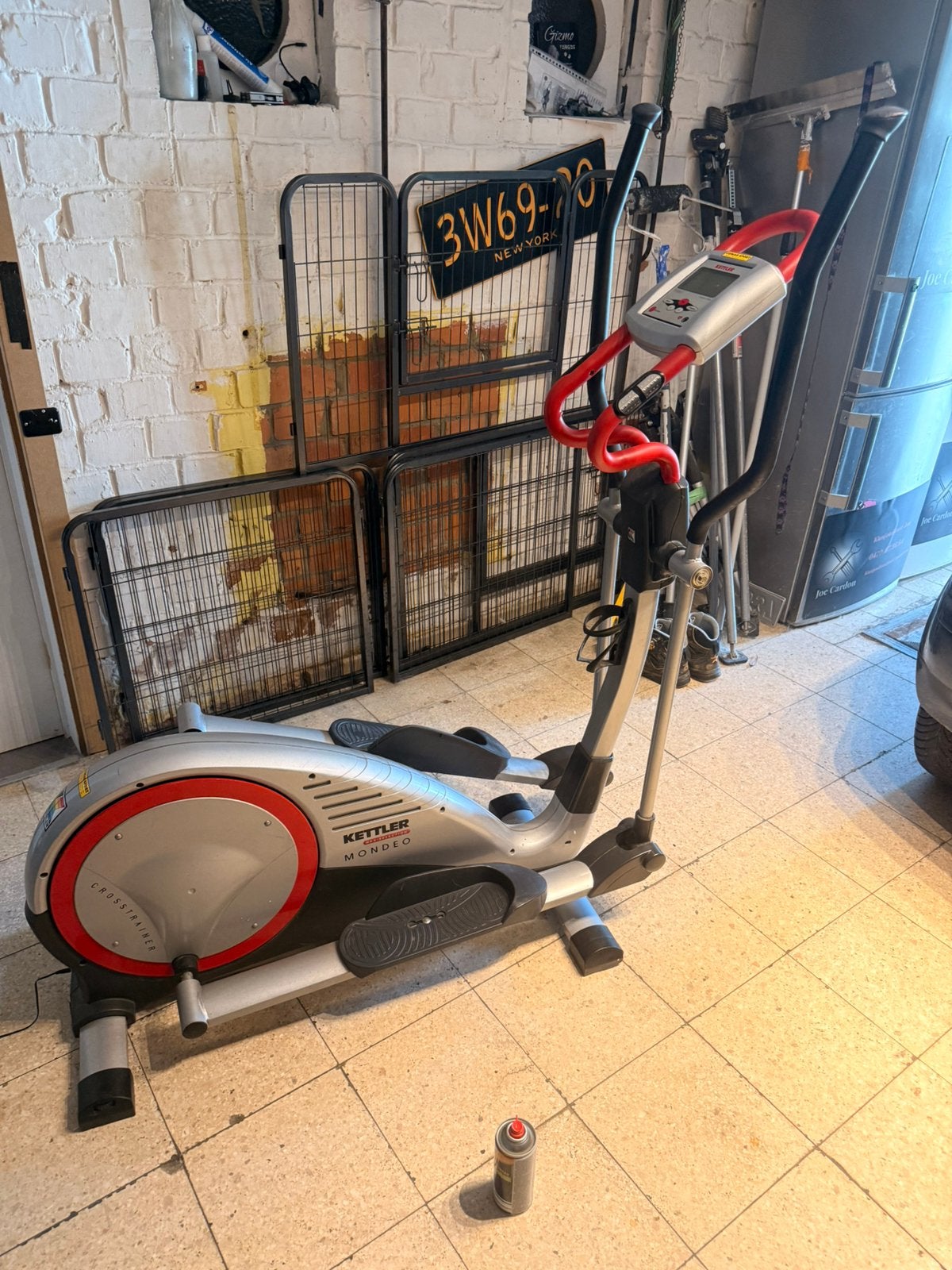Crosstrainer kettler, Ophalen