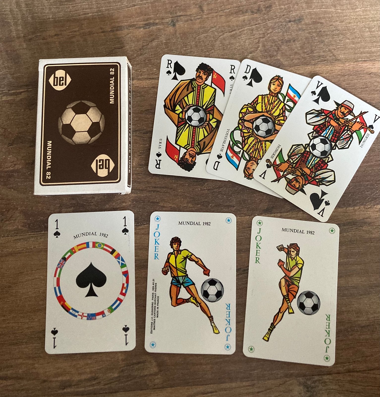 Speelkaarten Mundial 82, Enlèvement ou Envoi, Neuf, Carte(s) à jouer