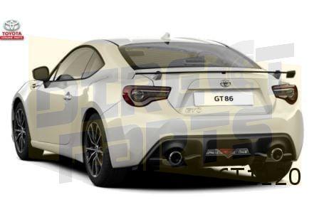 Toyota GT86 Coupe achterklep (indien lage spoiler) (te spuit, -, Nieuw, Ophalen of Verzenden, Toyota