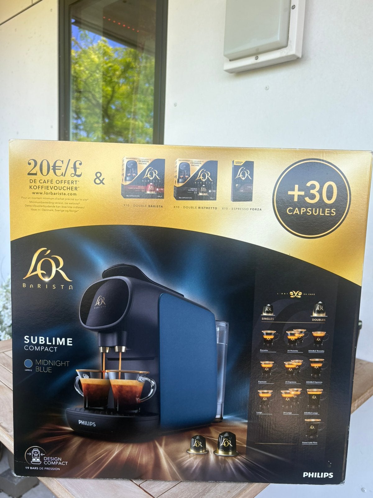 Philips L’OR Barista Sublime Compact, Enlèvement, Neuf, Cafetière, Dosettes et capsules de café