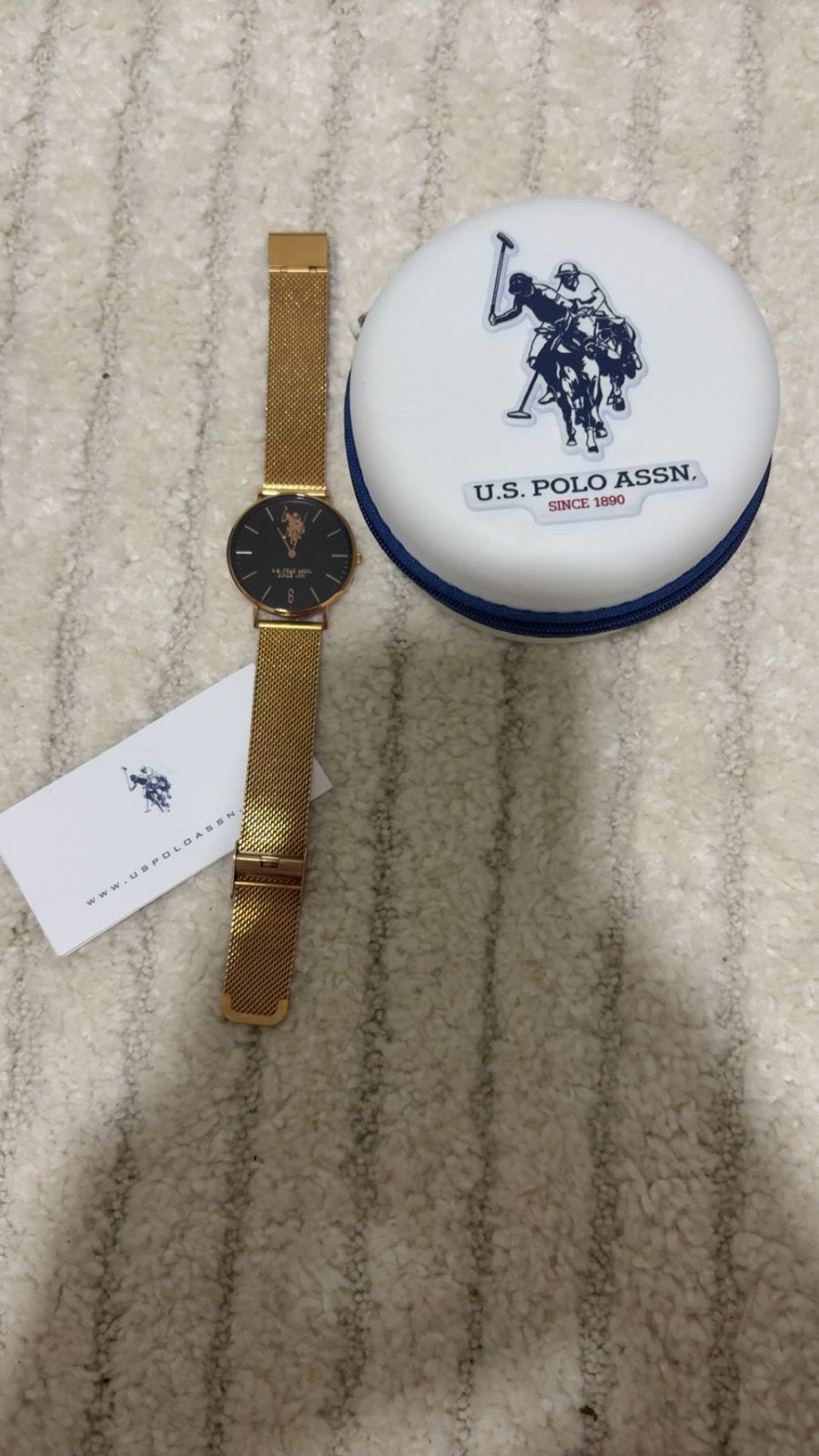 U.S Polo assn horloge dames/heren, Ophalen of Verzenden, Nieuw, Polshorloge