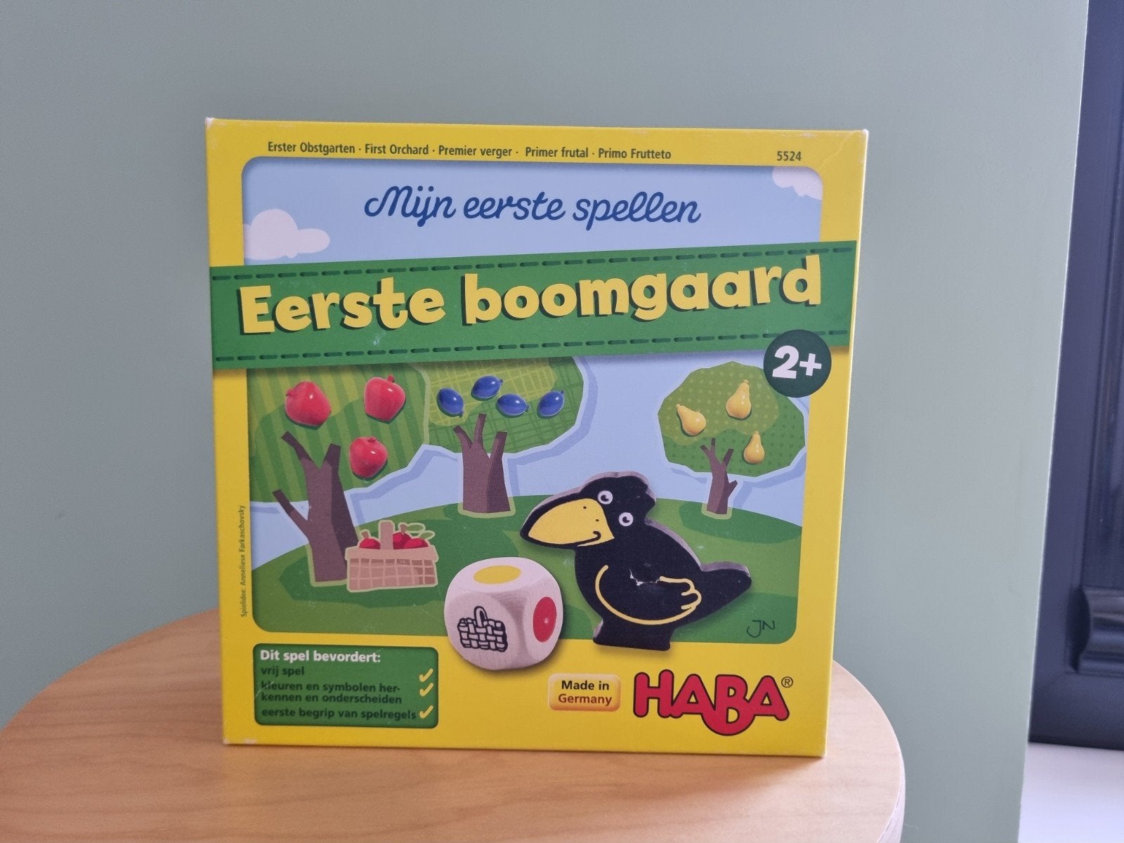 Eerste boomgaard HABA gezelschapsspel vanaf 2 jaar, hout, Ophalen