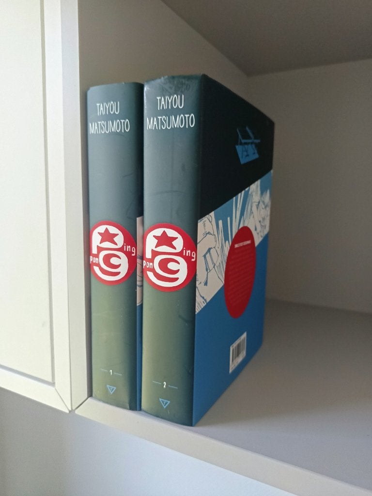 Ping Pong 1-2 edition prestige, Boeken, Strips | Comics, Complete serie of reeks, Ophalen, Zo goed als nieuw, Japan (Manga)