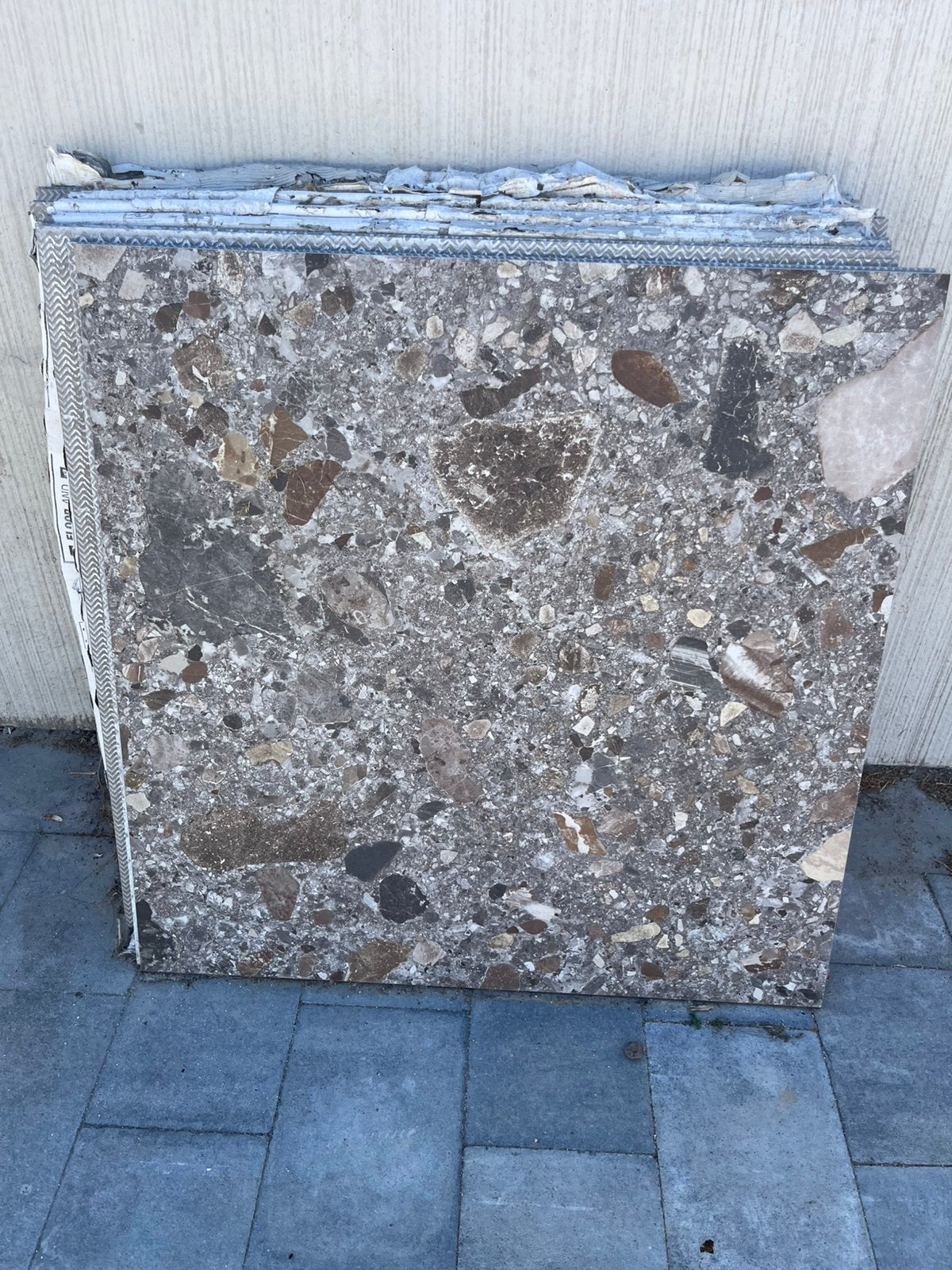 Tegels 100cmx100 xm (16 stuks), Ophalen