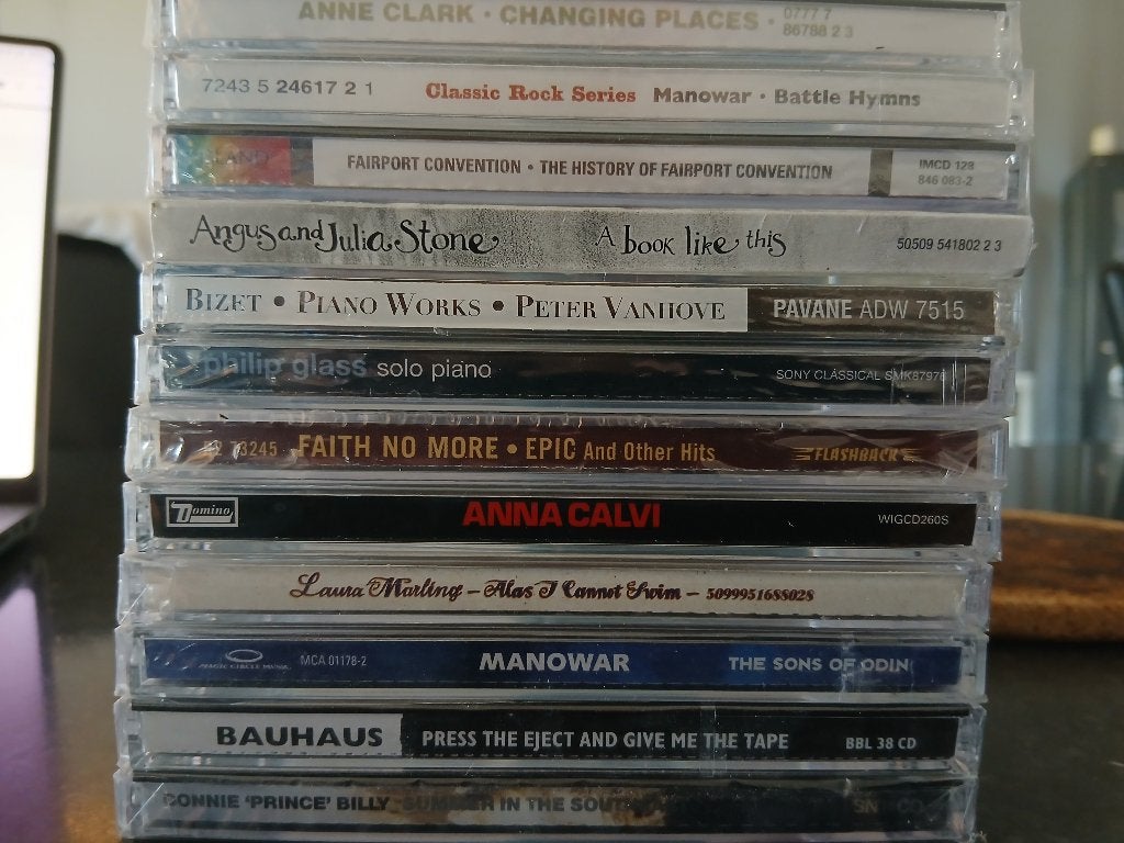 Nieuwe cd's te koop - Bauhaus, Manowar, Anne Clark,..., Ophalen of Verzenden, Album