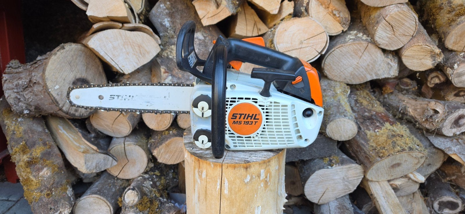 À VENDRE – STIHL MS 193 T – ENTRETIEN COMPLET, Jardin & Terrasse, Enlèvement