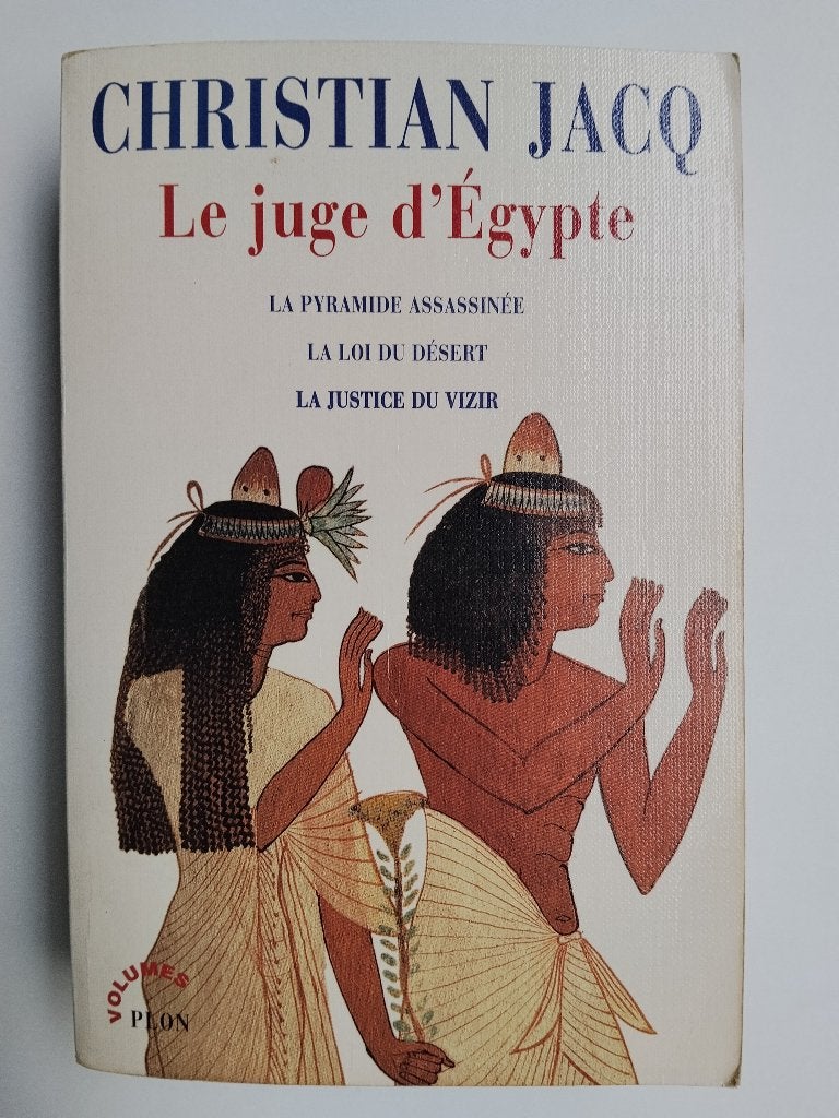 Le juge D'Egypte - Christian Jacq  3 Tomes, Enlèvement ou Envoi, Utilisé