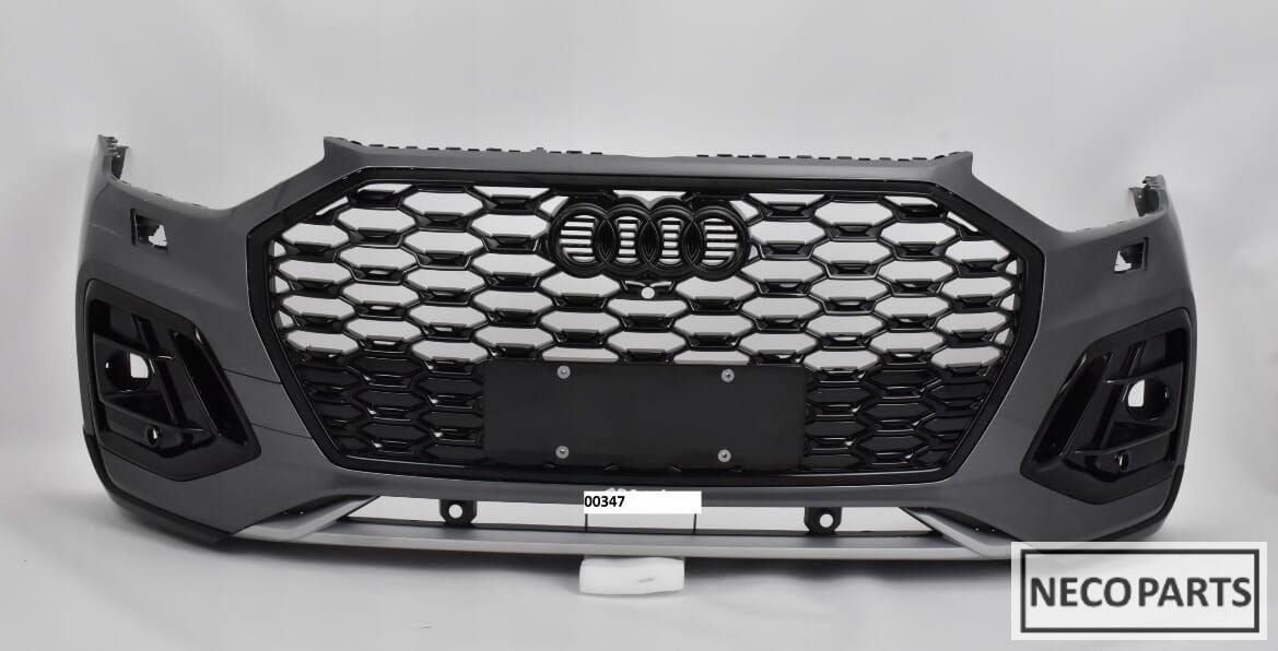 AUDI Q5 80A FACELIFT S LINE SLINE VOORBUMPER ALLES LEVERBAAR, Gebruikt, -, Achter, -