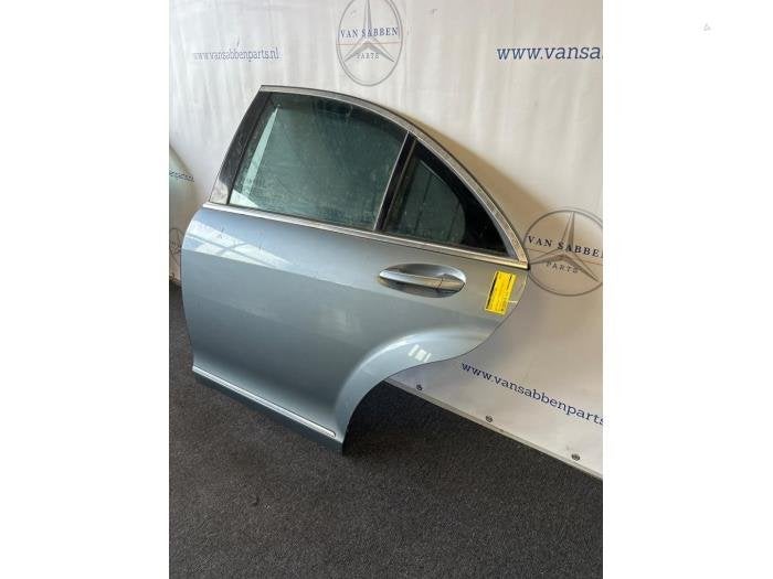 Portier 4Deurs links-achter van een Mercedes S-Klasse (XXX), Auto-onderdelen, Carrosserie, Deur, Mercedes-Benz, Gebruikt, 3 maanden garantie