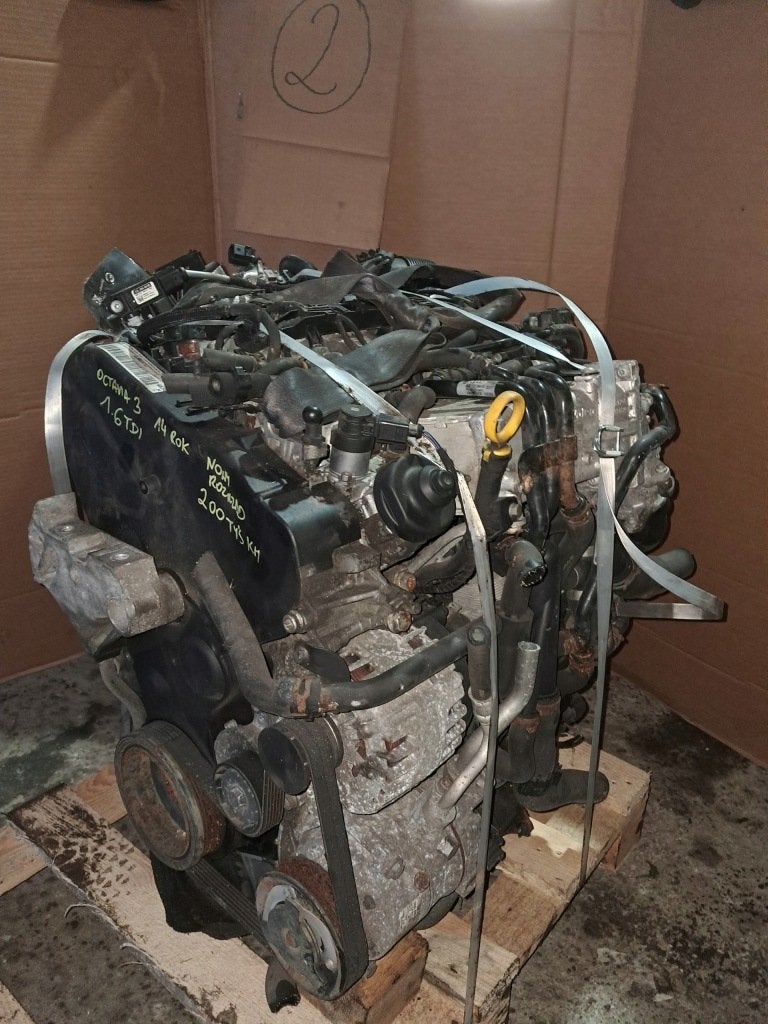 Moteur CLHB Complet LEON SKODA VW OCTAVIA GOLF SEAT, Envoi, Utilisé, Skoda