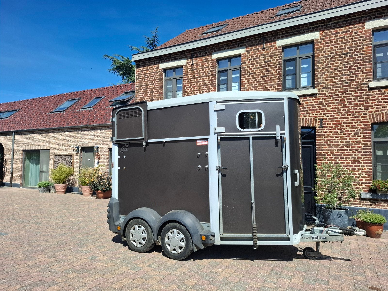 2 paard Ifor Williams H 506 jaar 2014, Enlèvement, Comme neuf, Remorque 2 chevaux