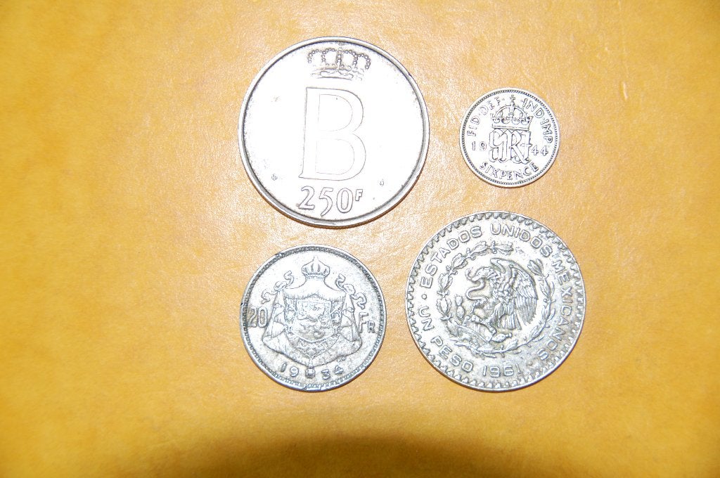 oude munten met zilver, Zilver, Zilver, Verzenden, Setje