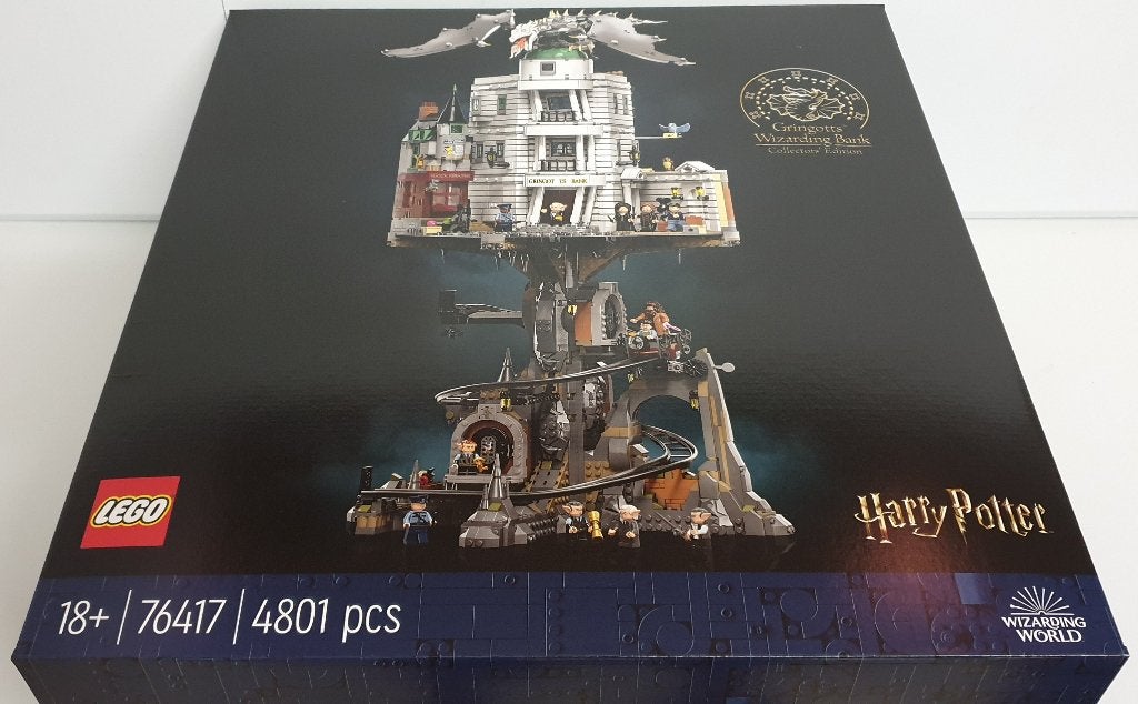 LEGO 76417 La banque des sorciers Gringotts — Location, Complet, Enlèvement ou Envoi, Lego, Ensemble complet