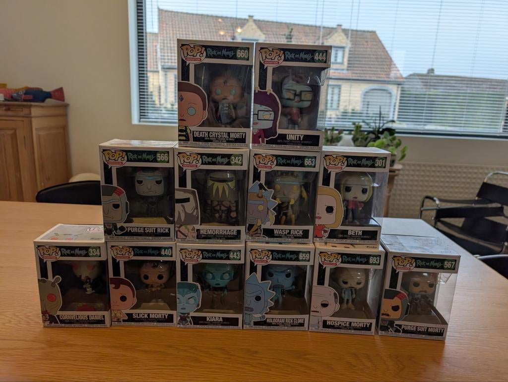 Rick and Morty funko pop, Enlèvement