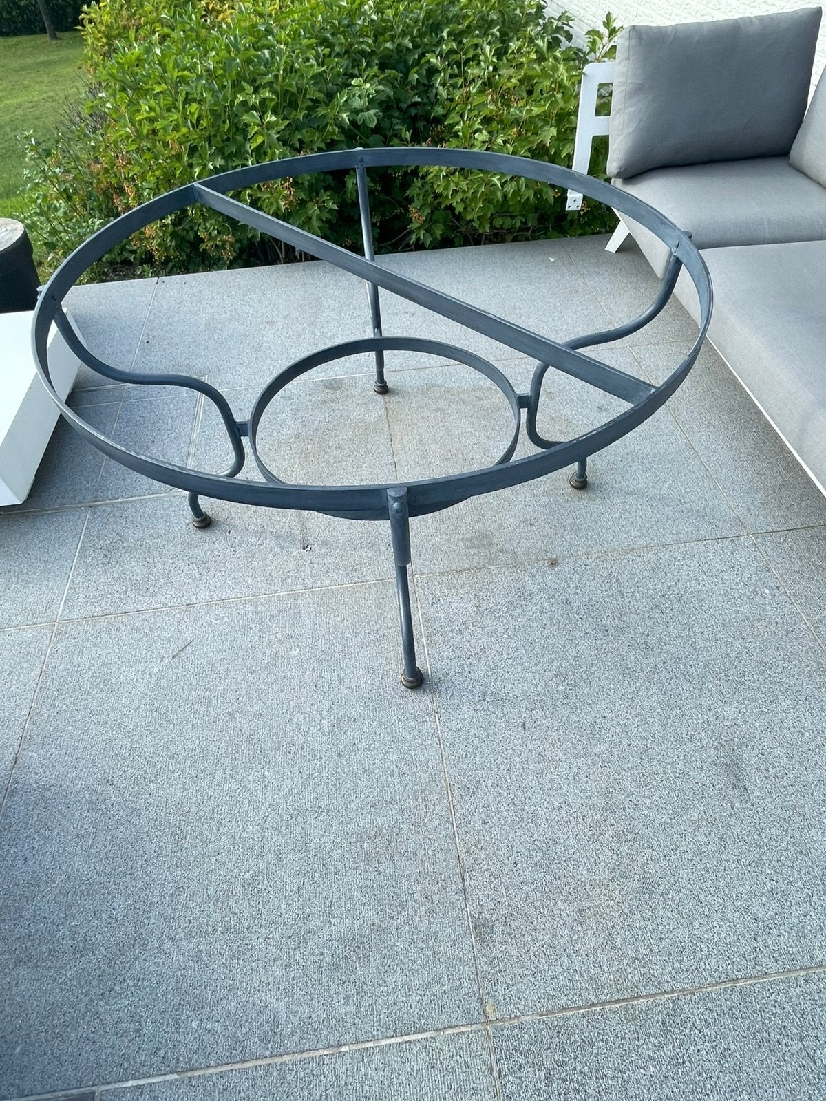 Onderstel tafel, Pied de table, Rond, Comme neuf, Enlèvement