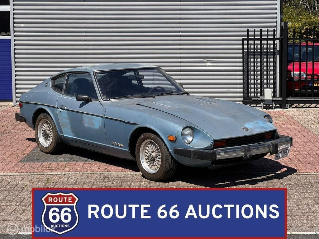 Datsun 280Z | 1977 | Route 66 Auctions, Auto's, Oldtimers, Overige merken, Zwart, Bedrijf, Handgeschakeld