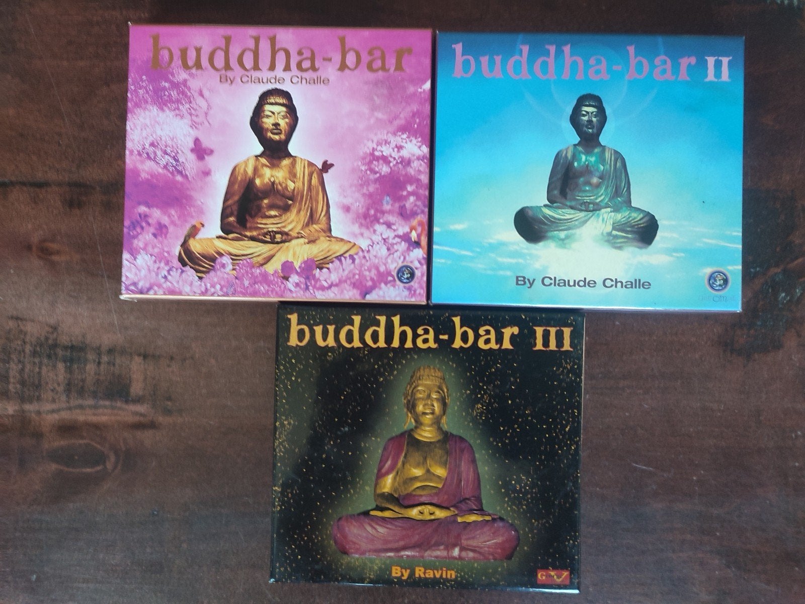 3x 2-CD : BUDDHA-BAR 1 + 2 + 3  by CLAUDE CHALLE, Ophalen of Verzenden, Zo goed als nieuw