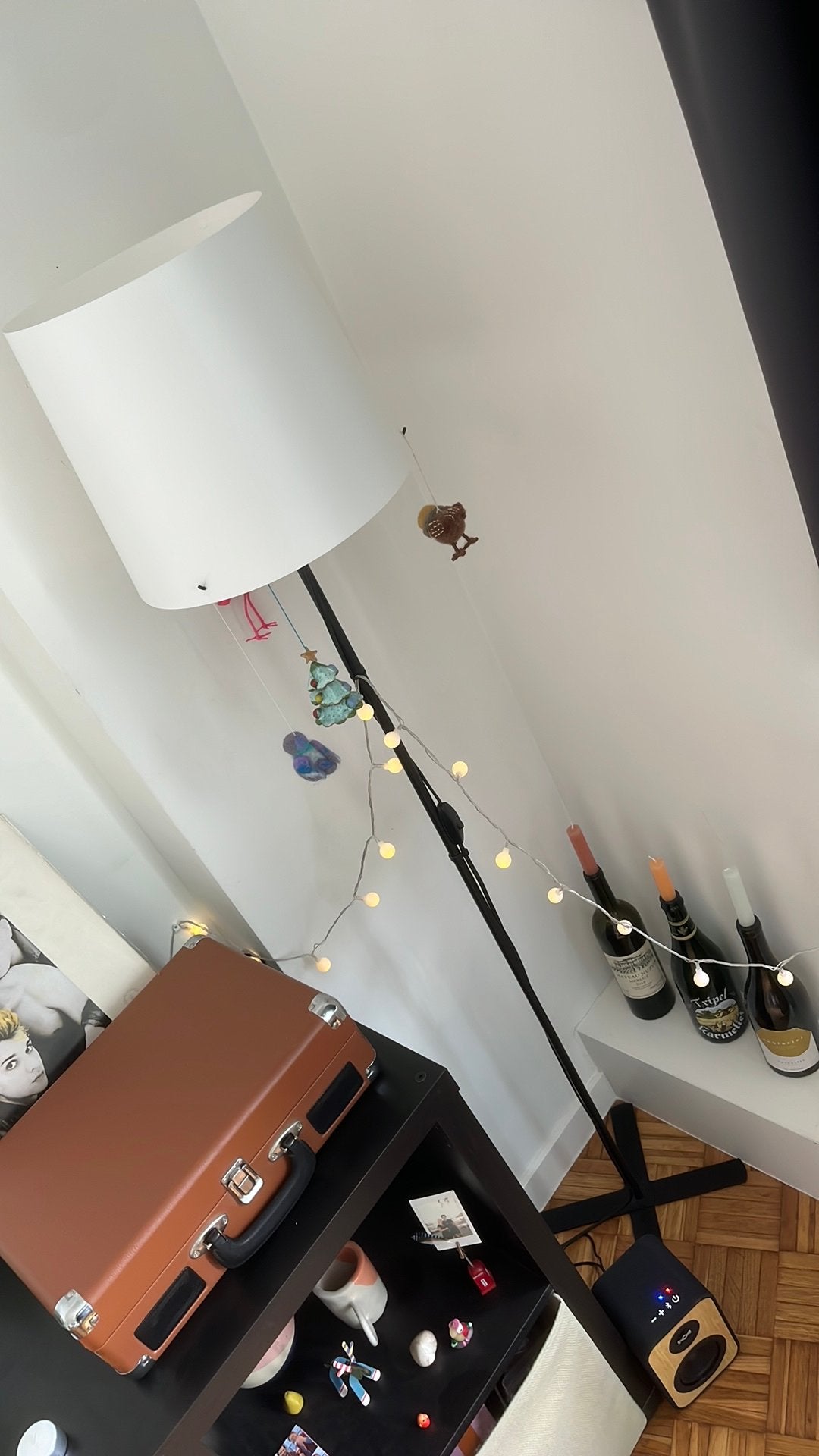 Ikea vloerlamp, Métal, Comme neuf, Enlèvement, E27 (grand)