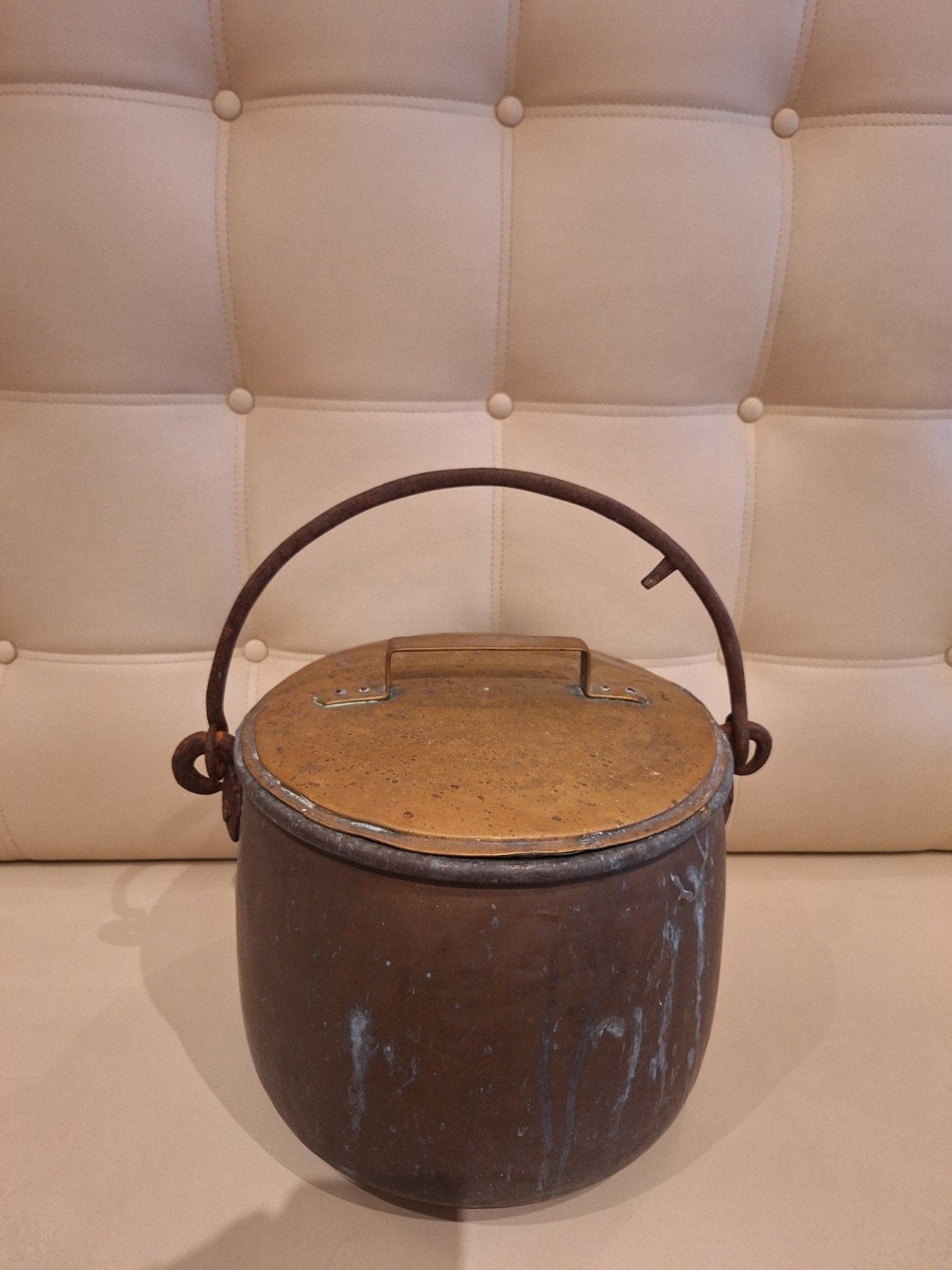 Koperen ketel, Antiek en Kunst, Ophalen of Verzenden, Koper