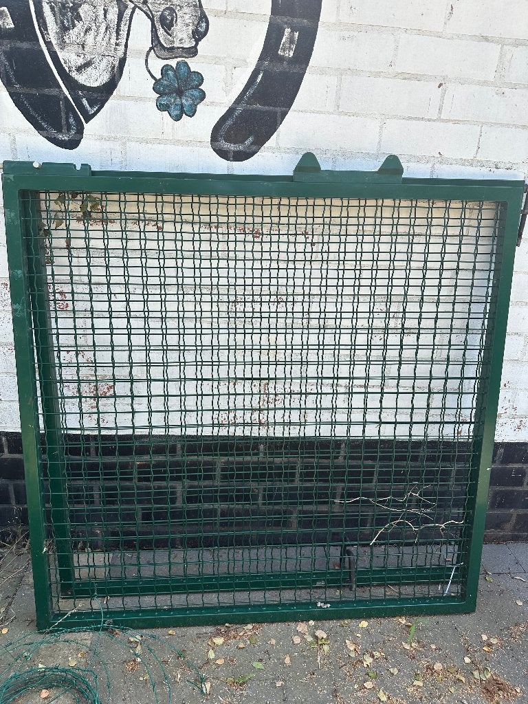 Tuinpoort metaal, 200 cm ou plus, Portail battant, Enlèvement, 100 à 150 cm